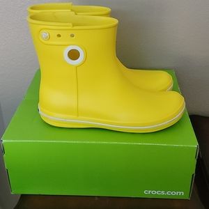 Crocs rain boots